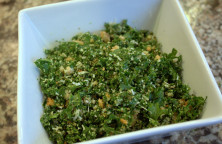 Chopped kale salad.